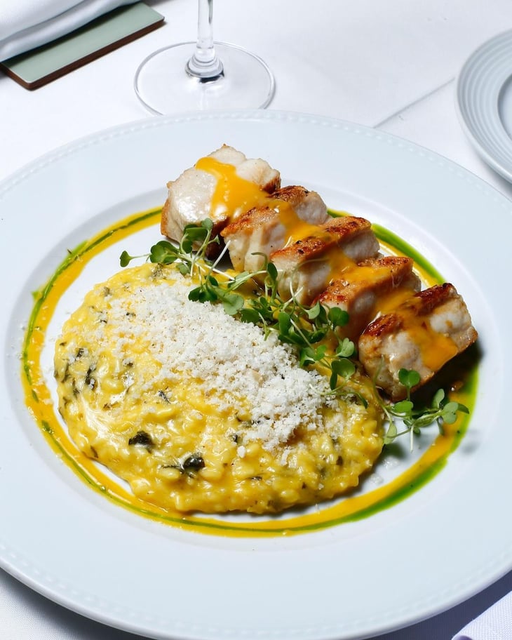 Fresh Pirarucu Fillet With Tucupi And Jambu Risotto - SULT - 848965