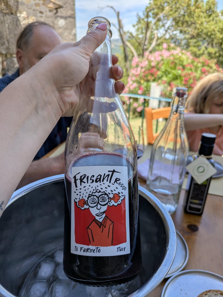 Frisant Rosso - Il Farneto - Marco Bertoni 