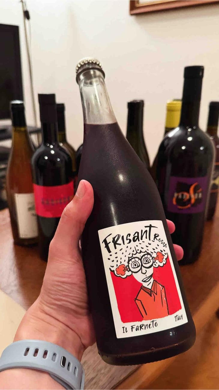 Frisant Rosso - Il Farneto - Marco Bertoni 