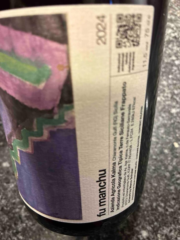Fu Manchu - Azienda Agricola Kalma Di Resin Nikolas Anatol - Nikolas & Waiata Resin -2024