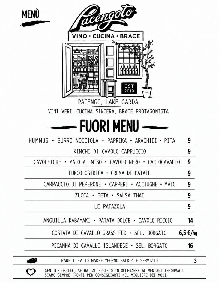 Fuori Menu Ottobre - Pacengoto Osteria - Vino • Cucina • Brace - 1401454