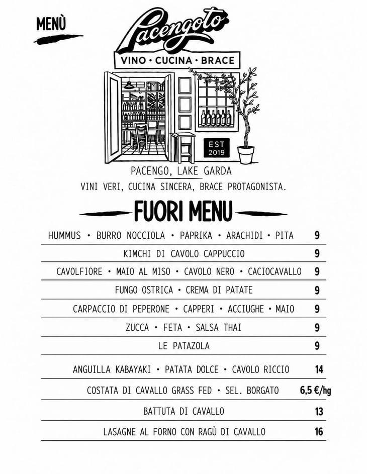 Fuori Menu Ottobre - Pacengoto Osteria - Vino • Cucina • Brace - 1401894
