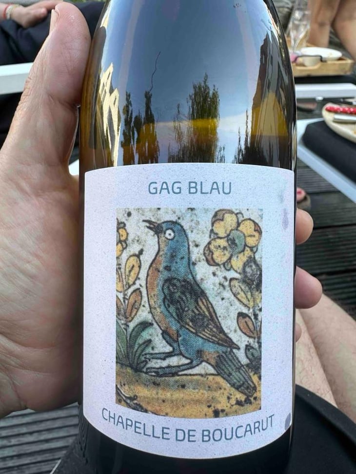 Gag Bleu - Château Boucarut - Saskia & Maurice Goetschy 