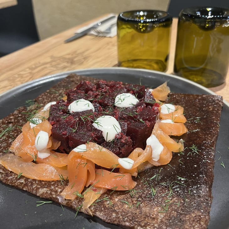 Galette Salade De Betteraves Rôties - Comme un grain - 1355324