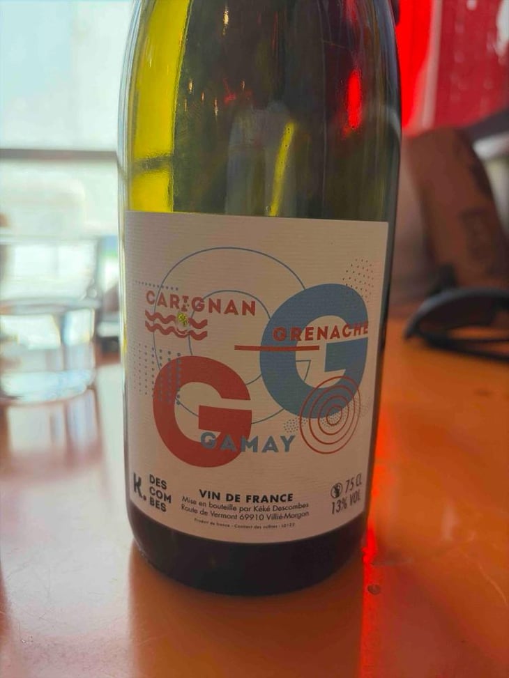 Gamay grenache carignan - Kewin Descombes - Kewin Descombes -2023