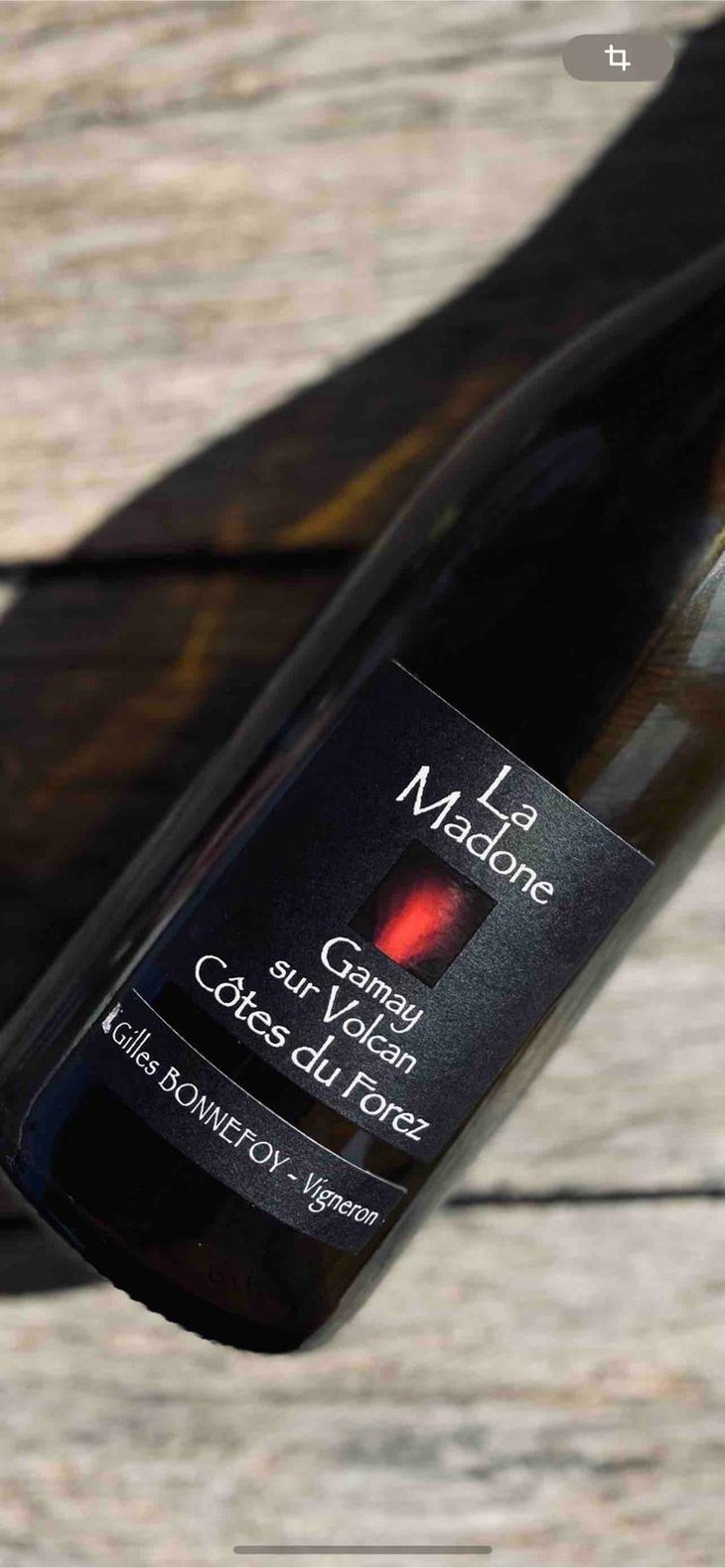 La Madone - Vins de la Madone - Gilles Bonnefoy 