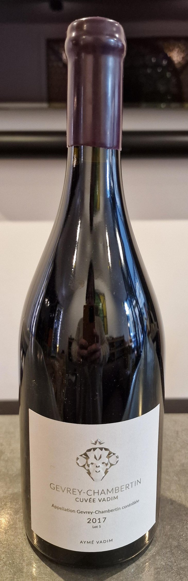 Gevrey-Chambertin Cuvée Vadim Lot 5 - Aymé Vadim - Aymé Vadim -2017