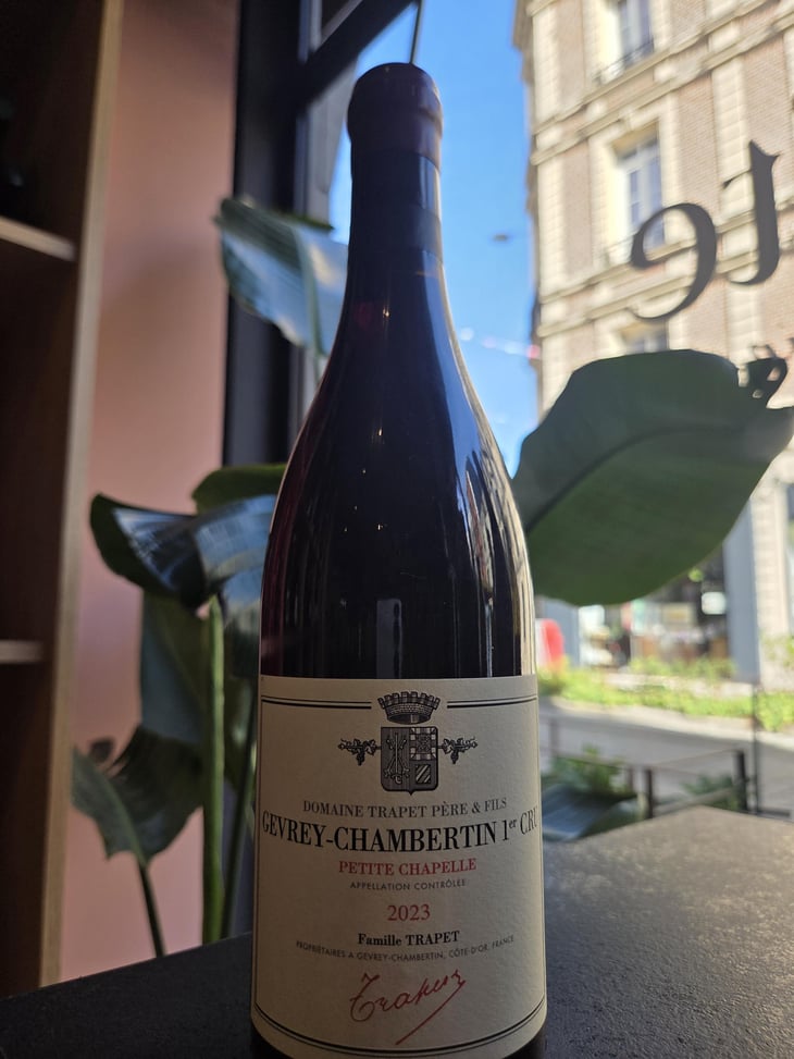 Gevrey Chambertin Premier Cru Petite Chapelle - Domaine Jean Trapet Père et Fils - Jean-Louis Trapet -2022