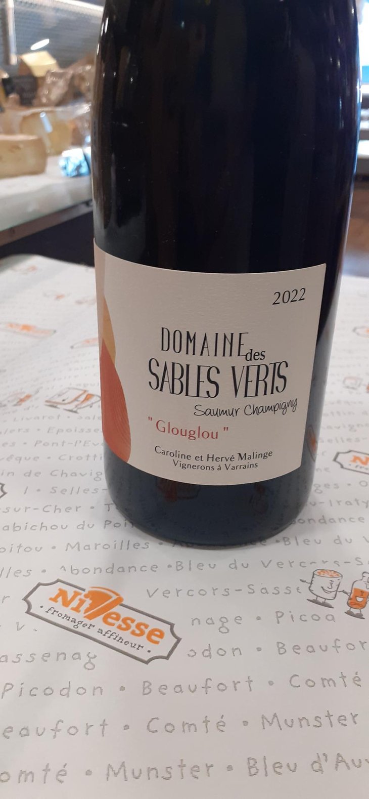 Glouglou - Domaine Des Sables Verts - Caroline Meurée & Hervé Malinge -2021