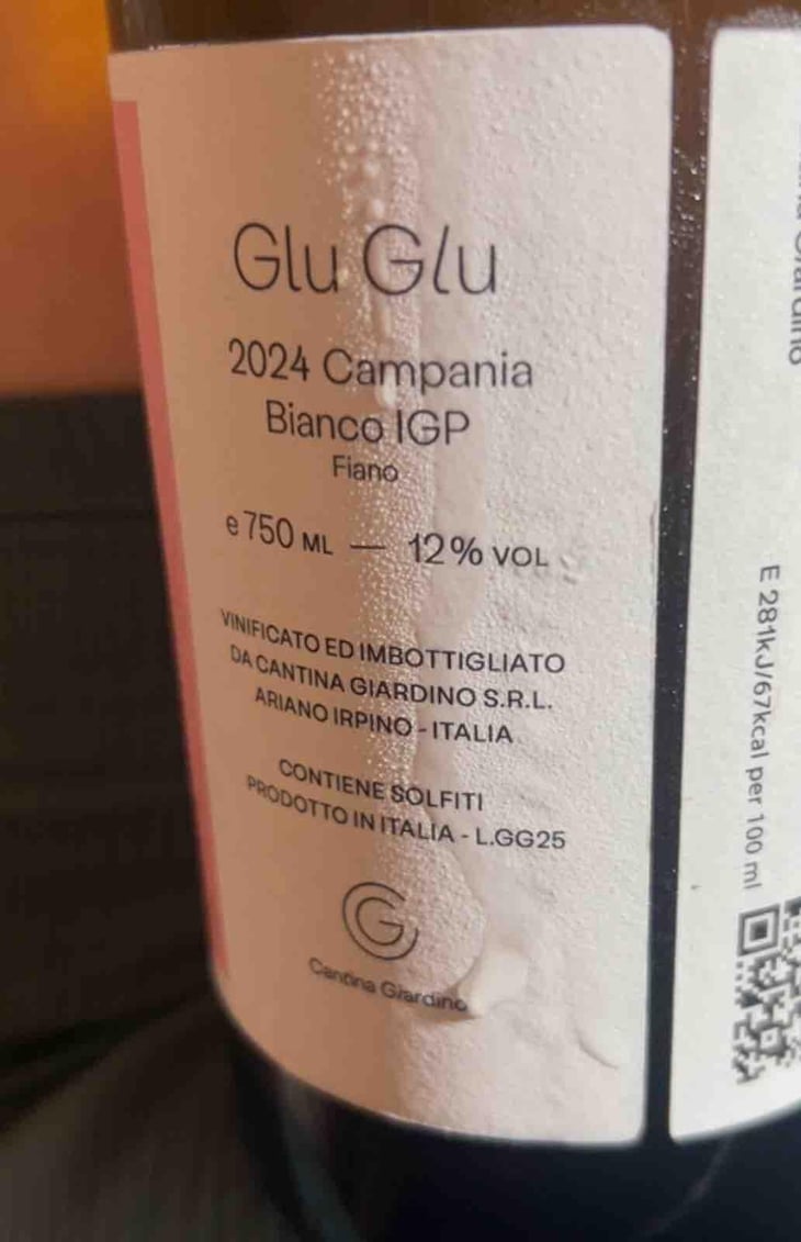 Glu Glu - Cantina Giardino - Antonio Di Gruttola & Daniela De Gruttola 
