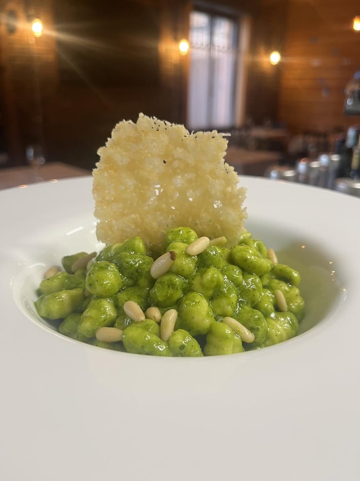 Gnocchi Al Sublime Pesto - Osteria da Anna - 1387096