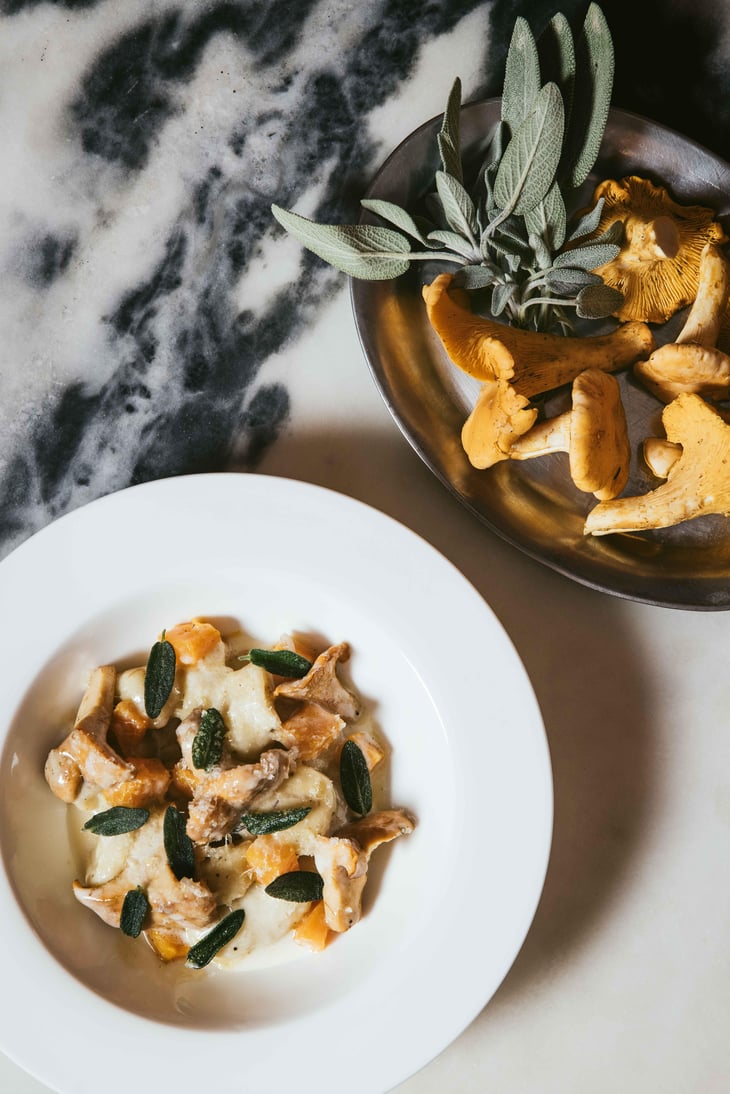 Gnocchi, Chanterelles, São Jorge Cheese - Parra Wine Bistro - 1327744