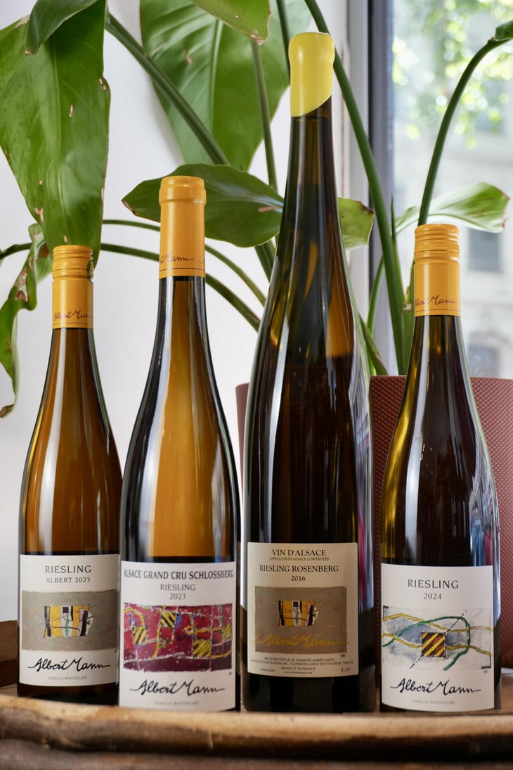 Grand cru Schlossberg Riesling - Domaine Albert Mann - Famille Barthelmé -2014