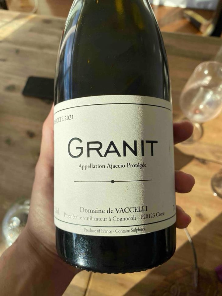 Granit - Domaine Vaccelli - Nathalie & Gérard Courrèges 