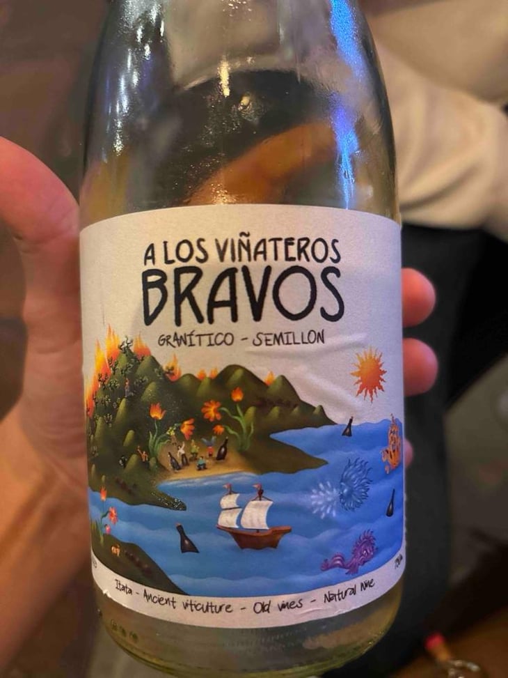 Granitico Blanco - A Los Viñateros Bravos / Onda Brava - Leonardo Erazo 