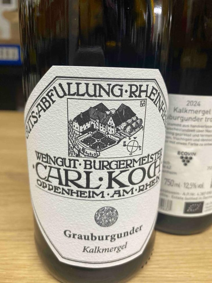 Grauburgunder Kalkmergel - Weingut Carl Koch - Agustin Novoa -2024