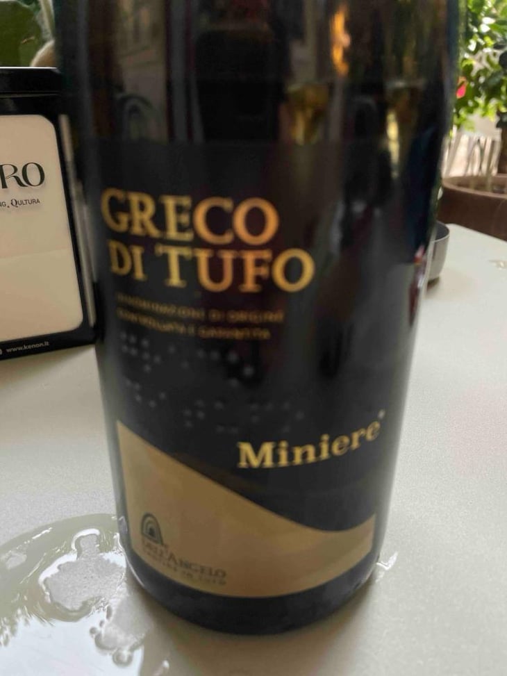 Greco di Tufo Docg Miniere - Cantine dell'Angelo - Angelo Muto 