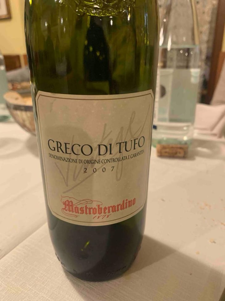 Greco di tufo - Mastroberardino - Mastroberardino -2007