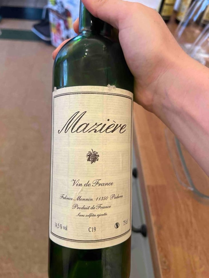 Grenache - Mazière - Fabrice Monnin -2017