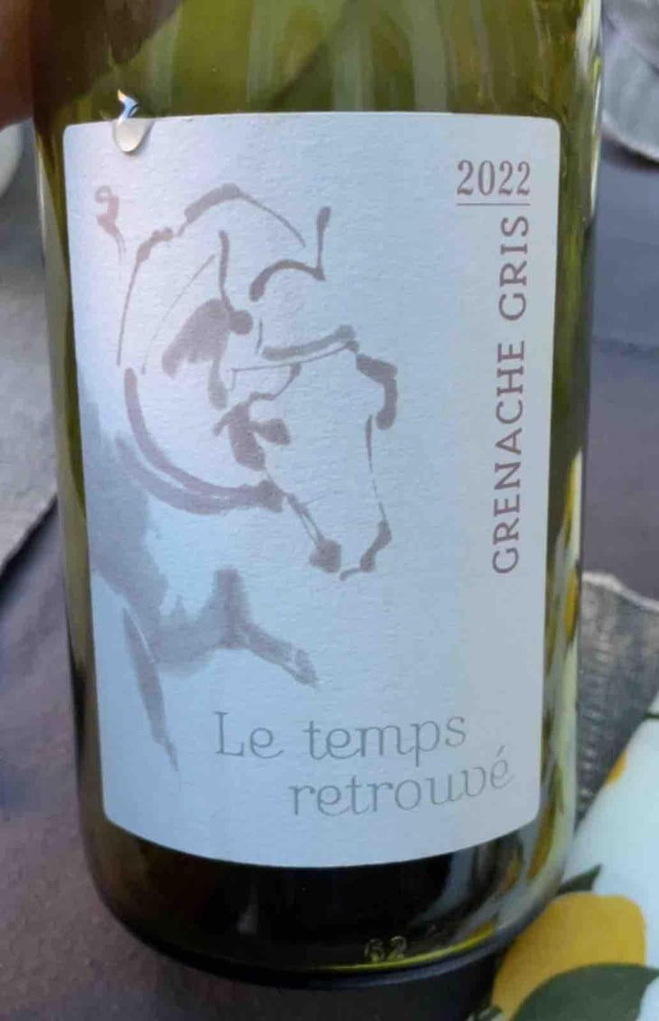 Grenache Gris - Le Temps Retrouvé - Michaël Georget 