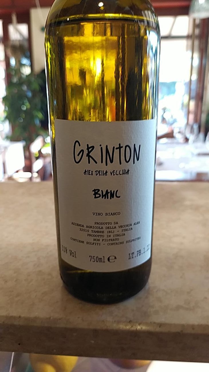Grinton Bianc - Az Agricola Della Vecchia Alex - Alex Della Vecchia -2022