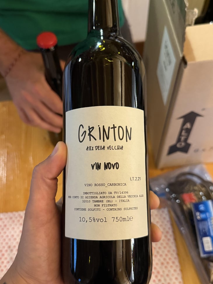 Grinton Vin Novo - Ombretta Agricola - Alex Della Vecchia 