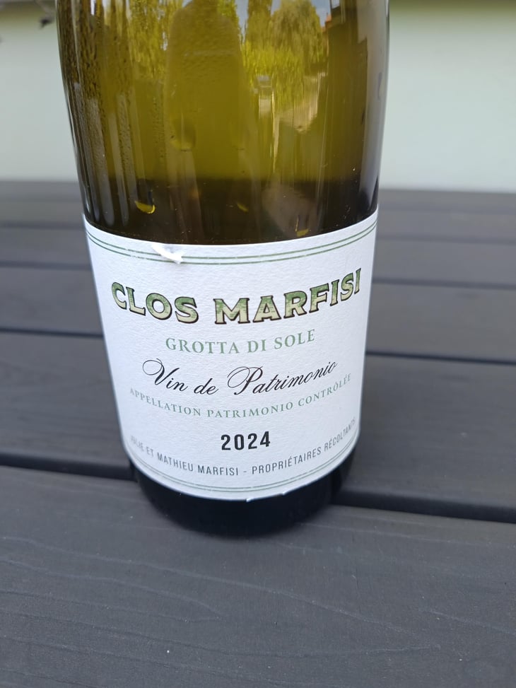 Grotta Di Sole - Clos Marfisi - Julie & Mathieu Marfisi 
