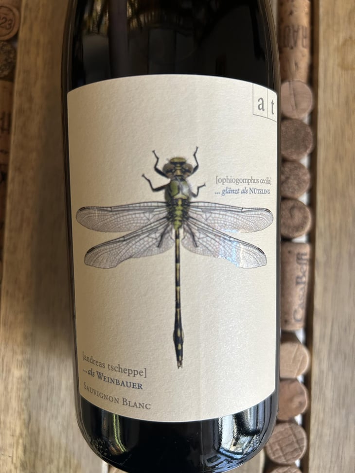 Grüne Libelle - Sauvignon Blanc - Weingut Andreas & Elisabeth Tscheppe - Andreas & Elisabeth Tscheppe 