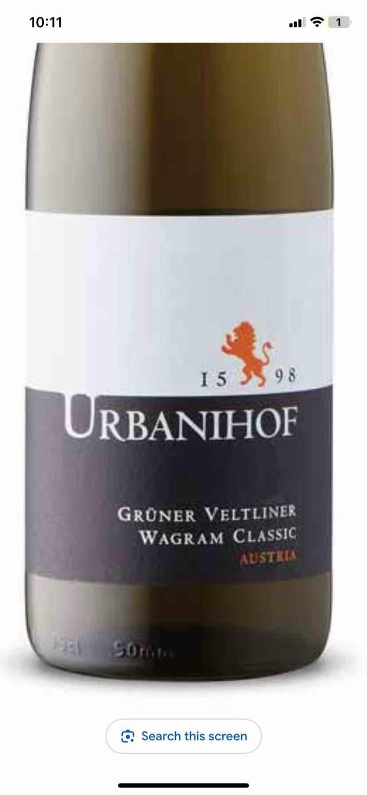 Grüner Veltliner Wagram Classic - Urbanihof - Franz and Sonja Paschinger -2024