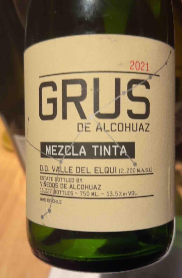 Grus - Elqui - Viñedos De Alcohuaz 