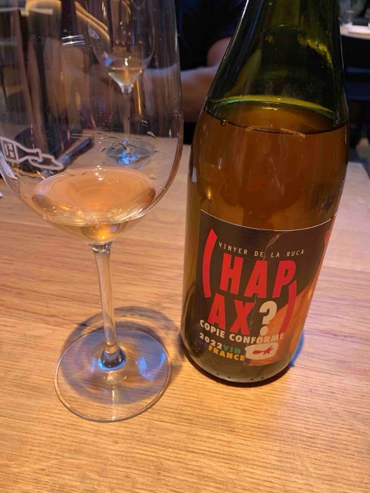 Hapax - Vinyer de la Ruca - Manuel di Vecchi Staraz 