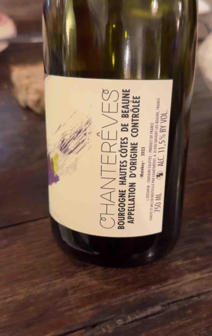 Haute Cote De Beaune Paris L Hopital - Domaine Chantereves - Guillaume Bott & Tomoko Kuriyama -2020