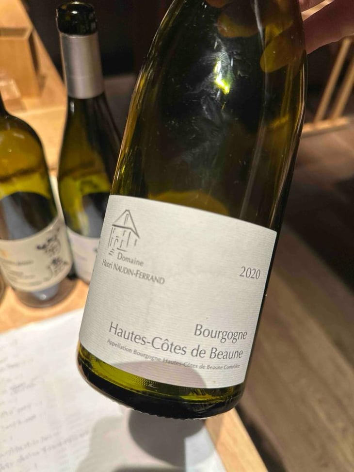 Hautes Côtes De Nuits - Henri Naudin-Ferrand - Claire Naudin -2018