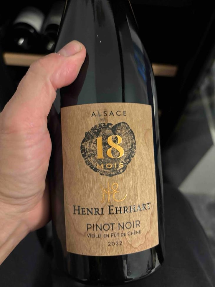 Henri Ehrhart Pinot Noir 18 Mois – 2022 - Henri Ehrhart - Henri Ehrhart -2022