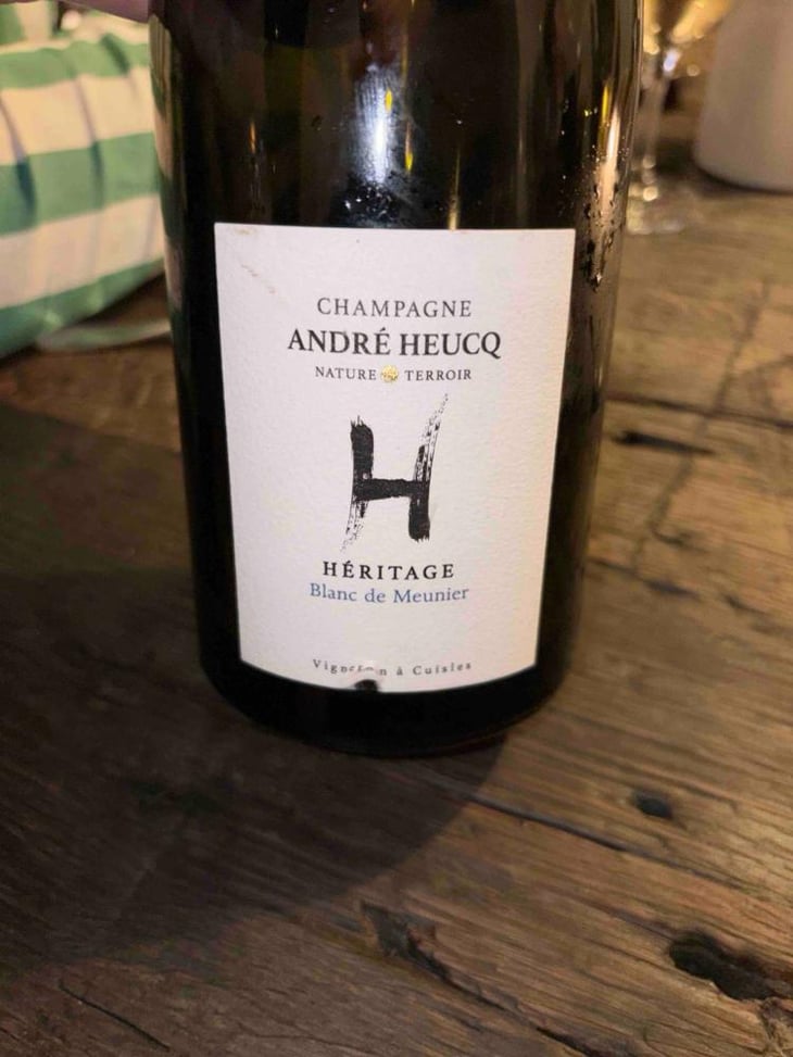 Héritage Millésime 2016 - Champagne André Heucq - André et Fanny Heucq 
