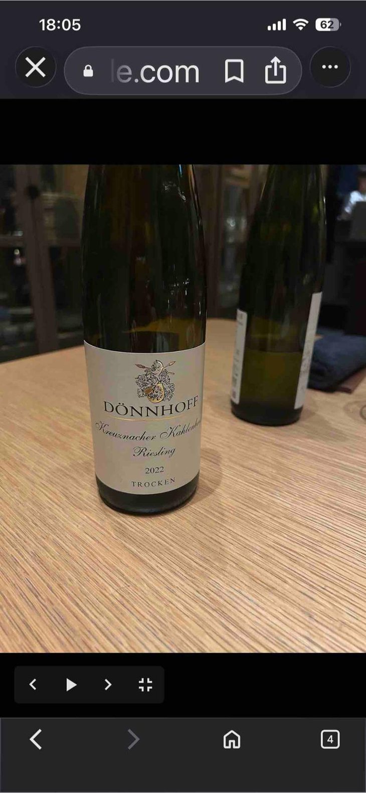 Hermannshohle Riesling GG - Weingut Dönnhoff - Hermann Dönnhoff -2020