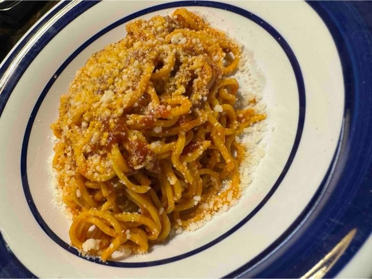 Home Made Tagiolini Pasta With Roman Oxtail Sauce - Il Localetto Osteria - 1388775