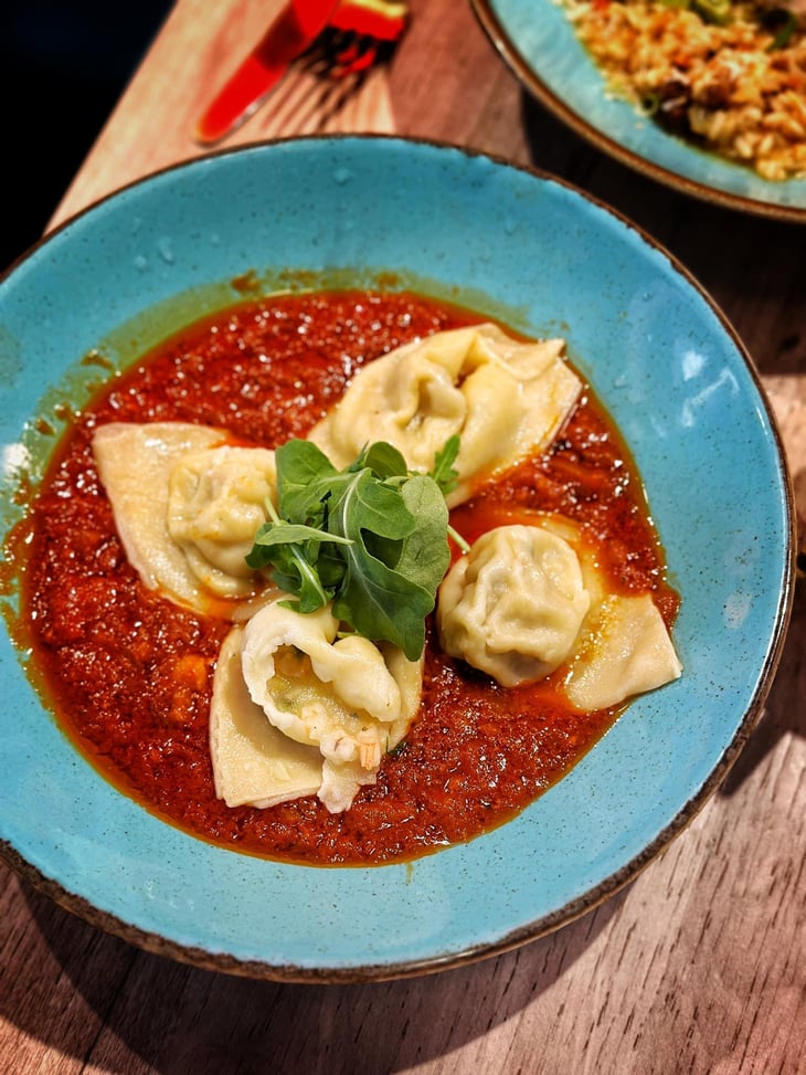 Homemade Tortellini With Shrimps - BAZA food bar & good vibes - 878490