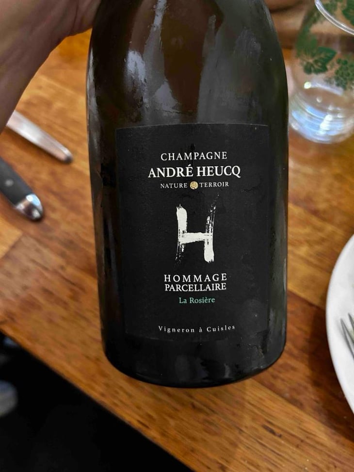 Hommage Parcellaire La Rosière - Champagne André Heucq - André et Fanny Heucq -2018