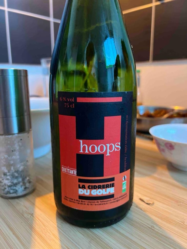 Hoops (cidre) - La Cidrerie du Golfe - Marc Abel, Max Brel 