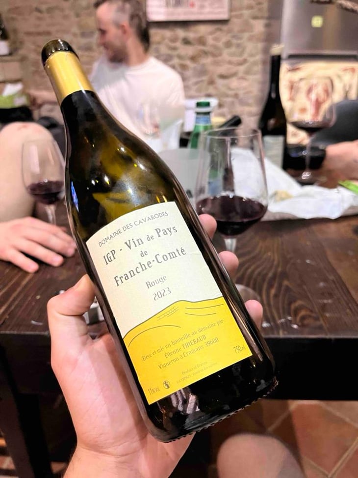 IGP Vin De Pays De Franche-Comte Rouge - Domaine des Cavarodes - Etienne Thiebaud 