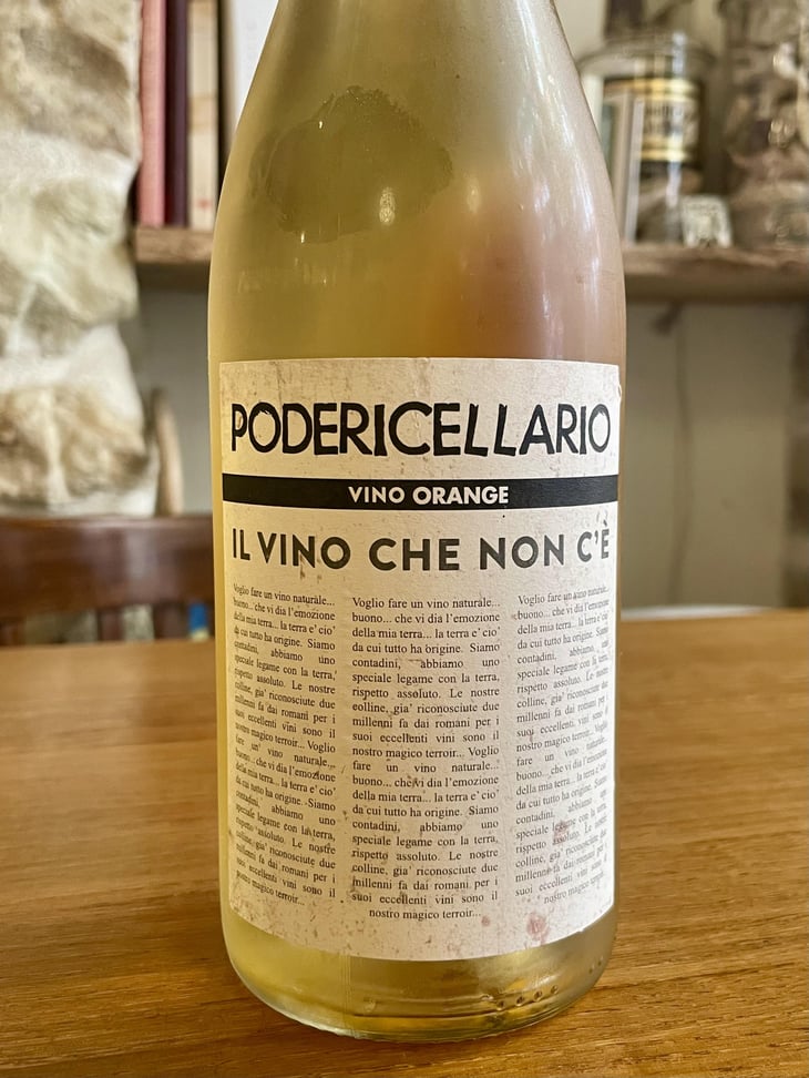 Il vino che non c’è Bianco - Poderi Cellario - Fausto & Cinzia Cellario 
