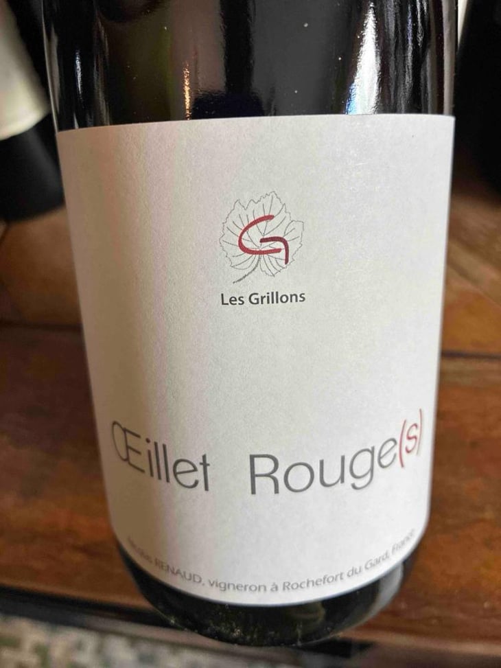 Œillet Rouge(s) - Clos des Grillons - Nicolas Renaud 
