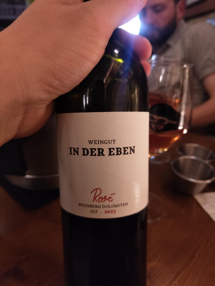In Der Eben Rosé - Weinberg Dolomiten - Weingut -2023