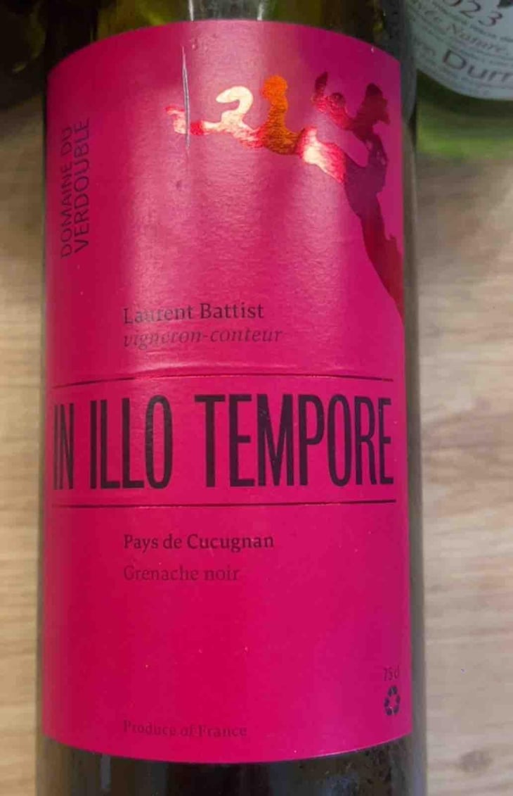 In Illo Tempore - Domaine du Verdouble - Laurent Battist (CLOSED) 