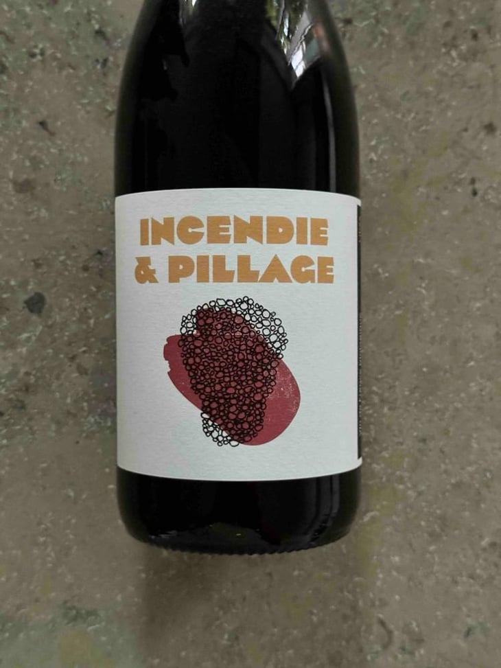 Incendie et pillage - No Control - Vincent Marie -2023