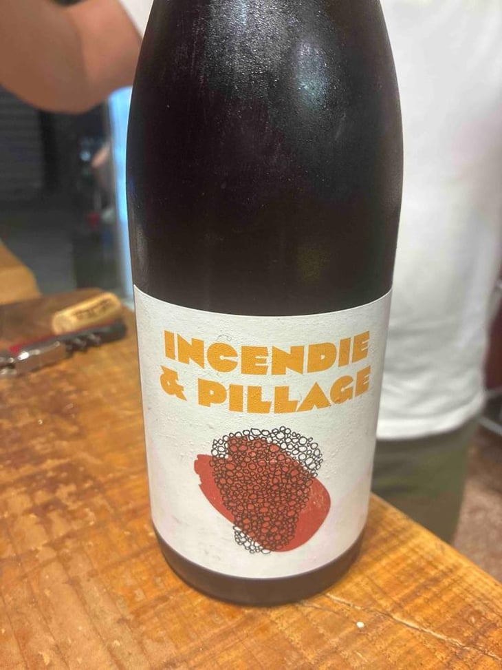 Incendie et pillage - No Control - Vincent Marie -2023