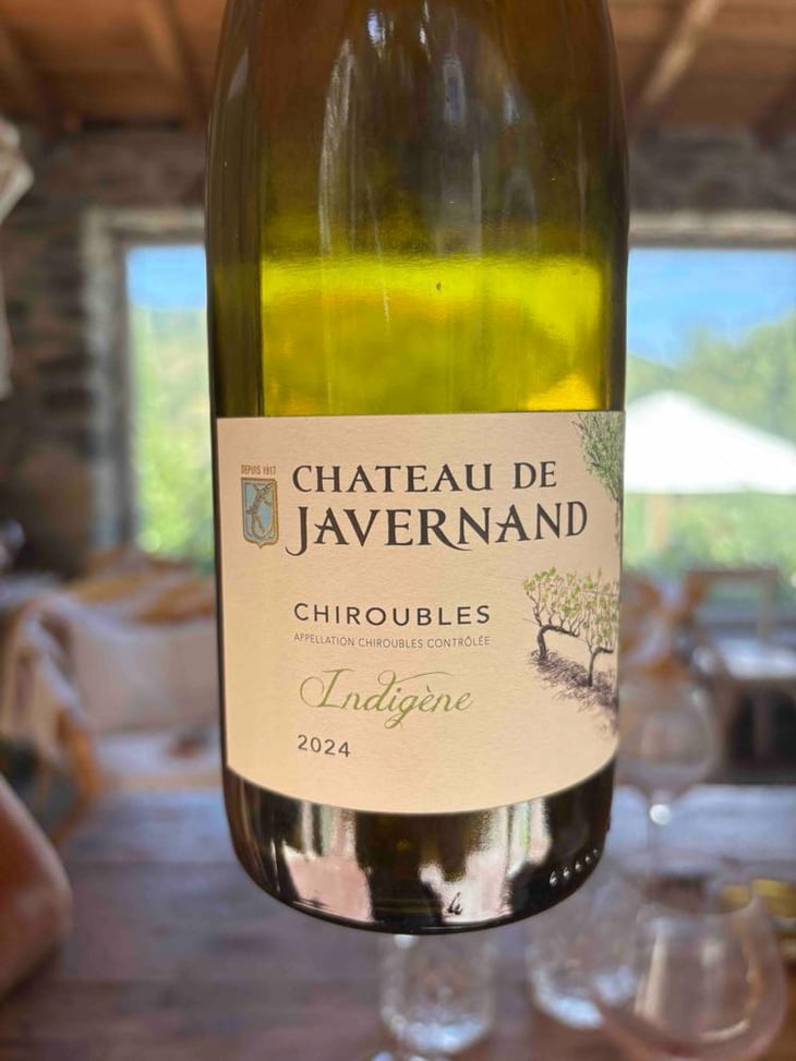 Indigène « Chiroubles » - Château de Javernand - Arthur Fourneau & Pierre Prost -2024