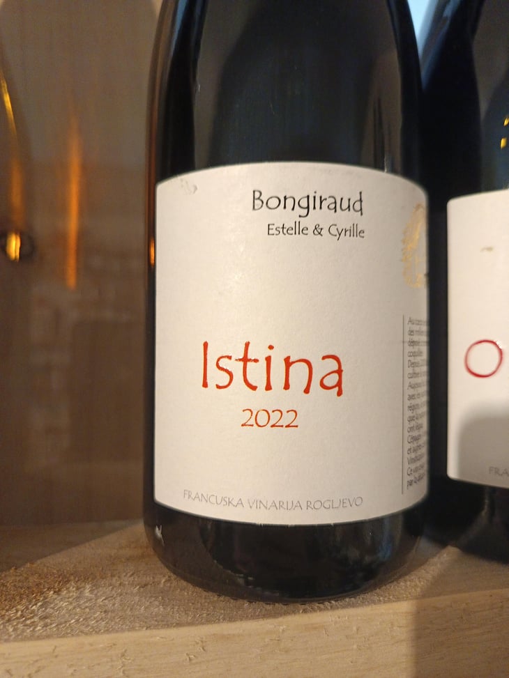 Istina - Rouge - Francuska Vinarija - Estelle & Cyrille Bongiraud 