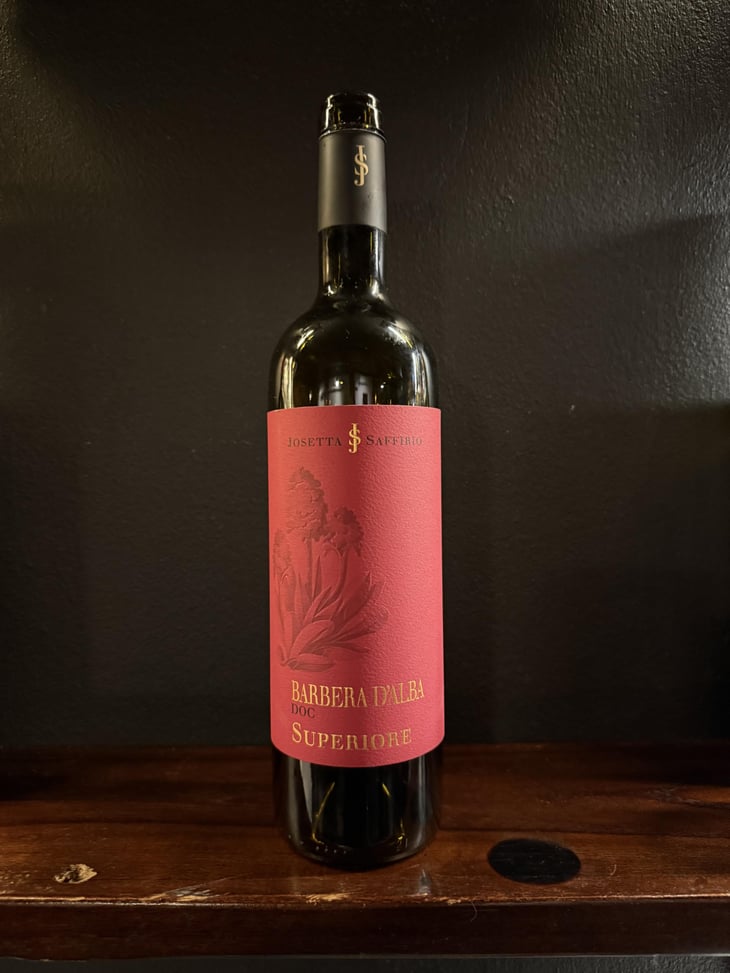 Josette Saffirio Barbera d’alba Superiore - Josette Saffirio - Josette Saffirio -2022